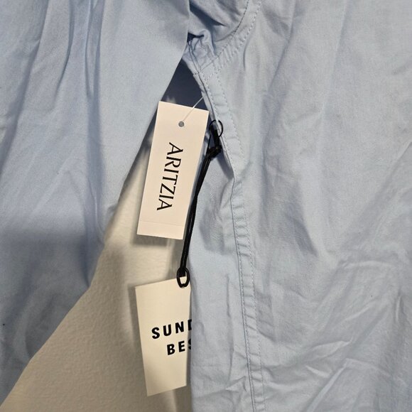 Aritizia Sunday Best Future Shirt in Blue - Size Medium - Picture 4 of 8